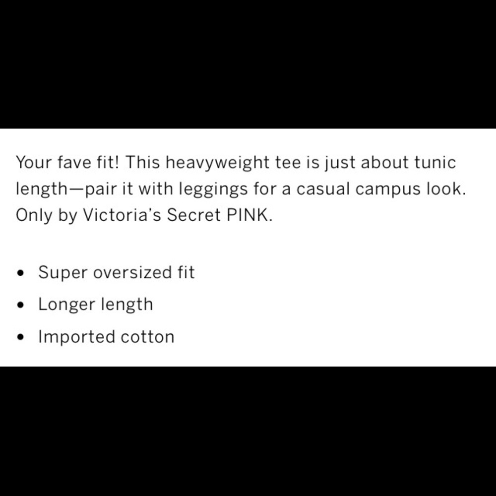 ❗️LAST💕VS PINK CAMPUS LONG SLEEVE TEE RED TIE DYE - Picture 4 of 4